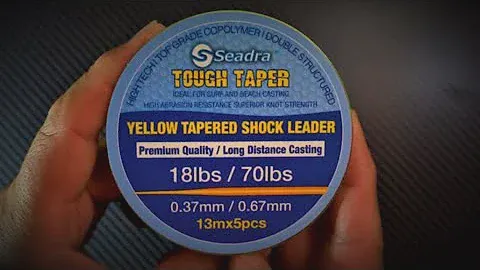 Seadra Tough Taper   Tapered Shock Leader Review