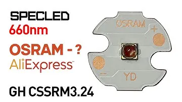 Светодиоды OSRAM 660нм с AliExpress.  Копия или оригинал? Сплетни, интриги, расследования и TONCOIN