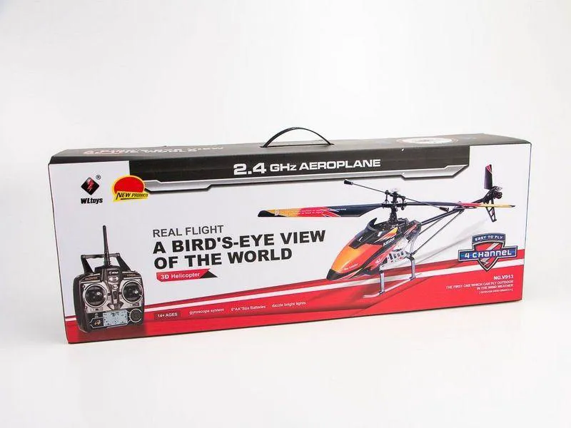 Радиоуправляемый вертолет WL Toys V913 Sky Leader 2.4G - V913