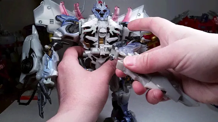 Transformers 2007 Movie LEADER CLASS MEGATRON with Automorph Tech review