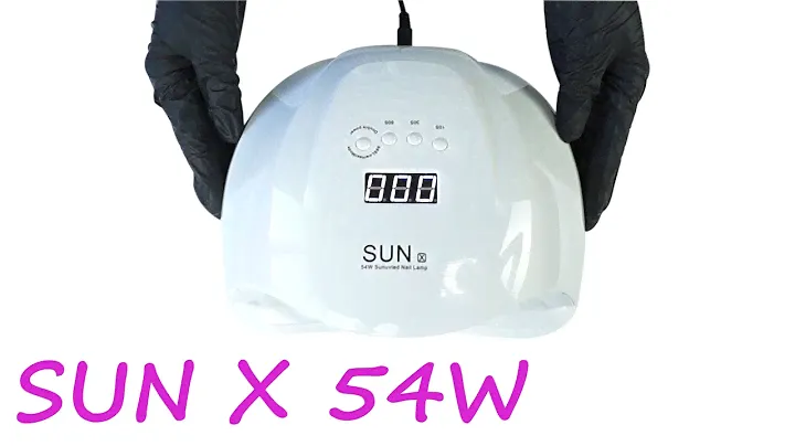 Универсальная UV LED лампа SUN X 54W для маникюра и педикюра