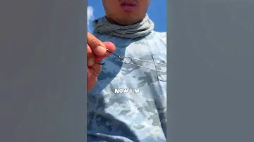 How to tie a STRONG FISHING RIG to catch SHARKS 🦈🎣 #fishing
