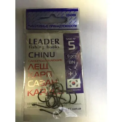 Крючки LEADER FISNING HOOKS Минимальный заказ 10 пачек этого размера.VKG (Арт. RS4340)