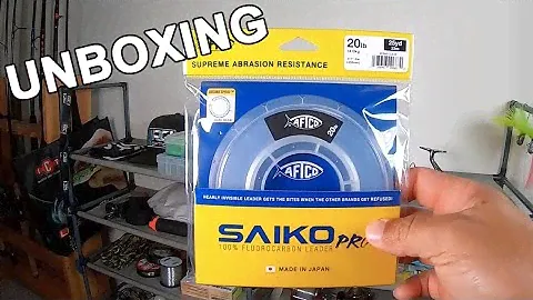 Aftco Saiko Pro Fluorocarbon Leader: Unboxing & First Impressions