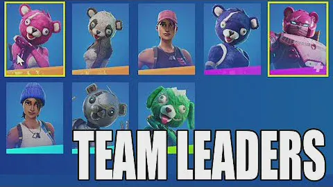 All TEAM LEADER Skins in Fortnite