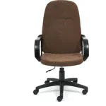 Кресло TetChair Leader флок коричневый 6-0