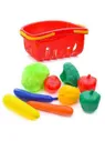 Leader toys Корзина с продуктами, 10 предметов