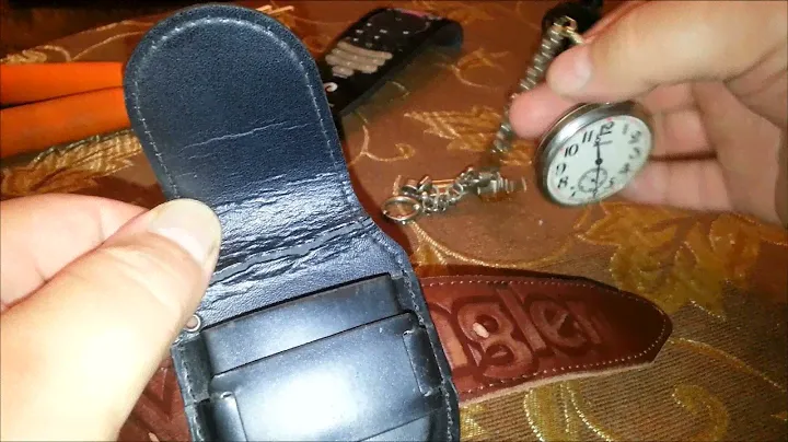 Поясной футляр для карманных часов