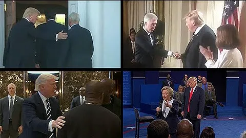 Donald Trump's alpha male body language