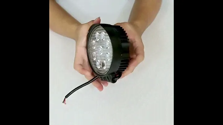 Прожектор автомобильный Worklamp, 4-дюймовые круглые LED фары 27 Вт, 2700lm Spotbeam для бездорожья