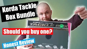 Korda Tackle Box Bundle Collection - Honest Review. Should you buy one? Fishing kit 2021