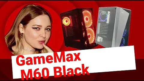 НИКС Компьютерный Супермаркет: видео про Корпус GameMax M60 Black Black без БП #1