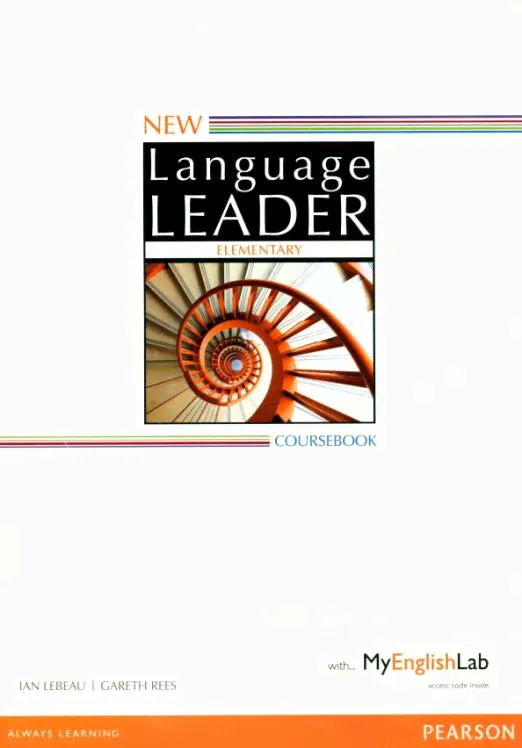 New Language Leader Elementary Coursebook with MyEnglishLab Учебник c онлайн кодом-0