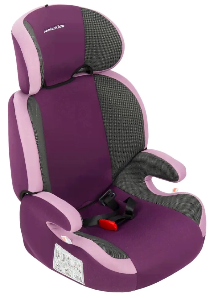 Автокресло Leader Kids Регата Fix фиолетовый/розовый-0