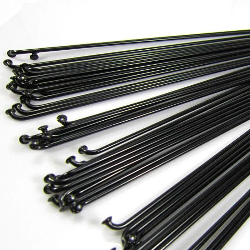 Спицы SAPIM Leader 2,00 mm. Черные, 274 мм (без нипеля)