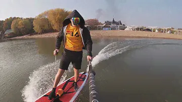 Электрическая доска для серфинга Sup board с мотором 5kW  . Распаковываем, смотрим что внутри.
