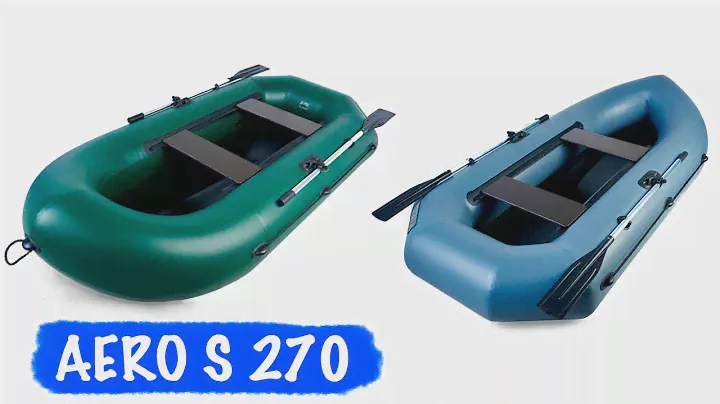 Гребная лодка АЭРО S 270 - Хорошие габариты и форма!