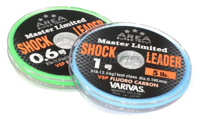  Varivas Trout Area Master Limited Shock Leader VSP Fluoro 0.6