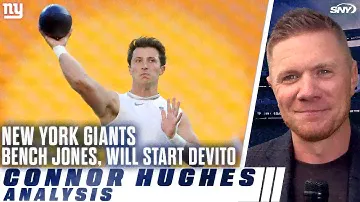 NFL Insider explains New York Giants' decision to bench Daniel Jones and start Tommy DeVito | SNY