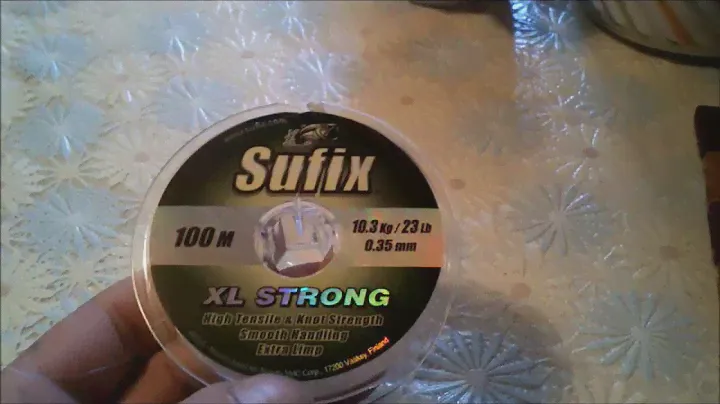 Леска Sufix XL Strong x10 Clear 0,35
