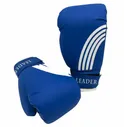Перчатки боксерские LEADER 6 унций, синий RealSport