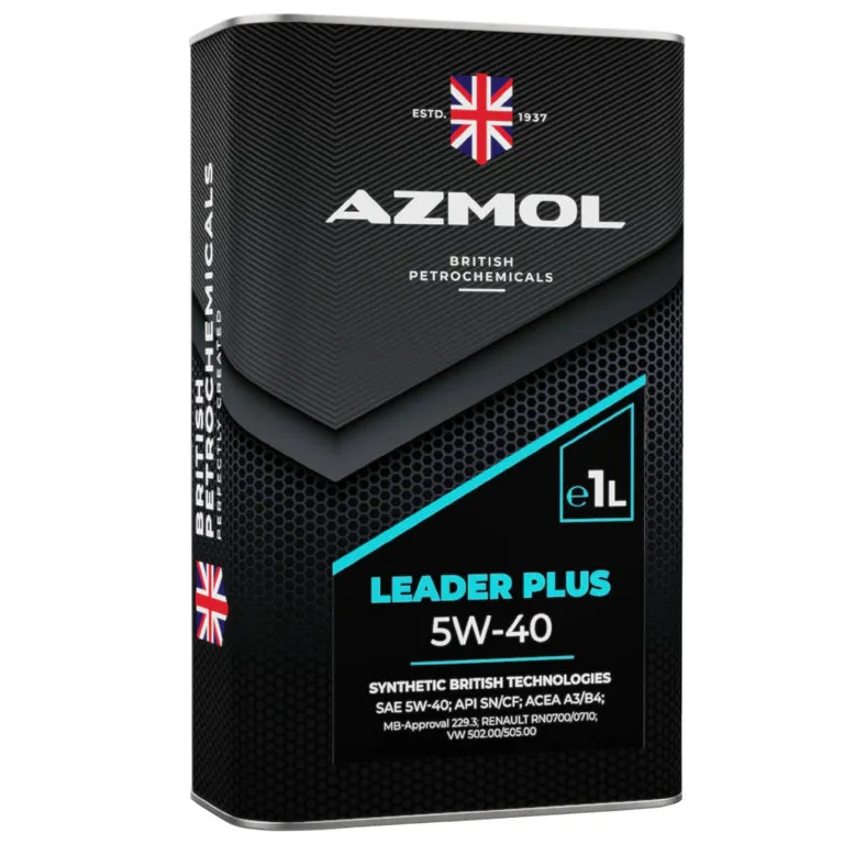 Масло моторное Leader Plus 5W-40 синт. 1л AZMOL