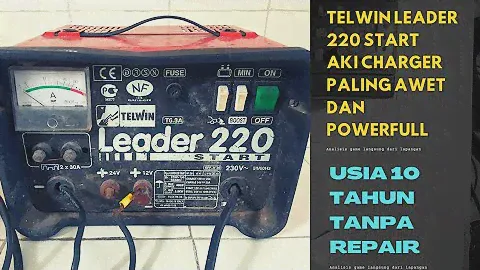Charger Accu Merk Telwin Leader 220 Start Awet dan Powerfull