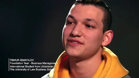 Temur Ismayilov, student at The University of Law Business School