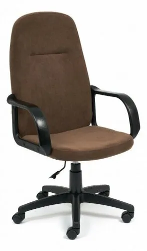 Кресло компьютерное Leader коричневый, черный коричневый черный 620x450x1110-1210