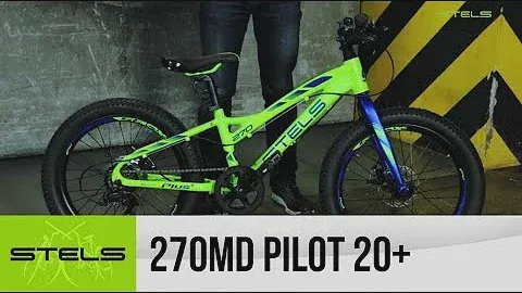 Обзор детского велосипеда с широкими покрышками Pilot 270 MD 20+