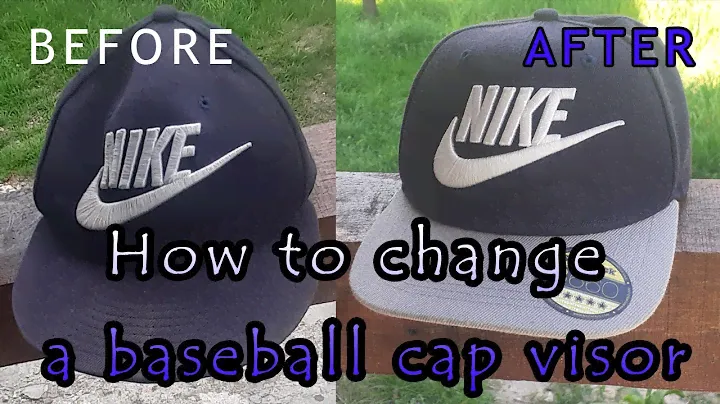 Как востановить бейсболку snapback. Как заменить козырек.