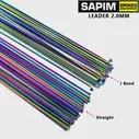 Велосипедные спицы из нержавеющей стали Sapim leader 2.0 круглые спицы j изогнутая /прямая тяговая головка цветные велосипедные спицы с медным колпачком