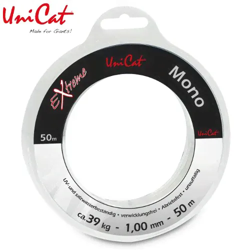 Лидер моно UNI CAT X-TREME Mono Leader - 50m / 1.30mm / 57kg