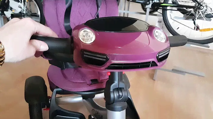 Tech Team Luxury 2020 года трехколесный велосипед Видео обзор.