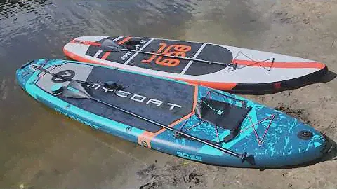 Первый заплыв на новой надувной SUP-доске Myboat с Алиэкспресс / Топовый Sup board из Китая