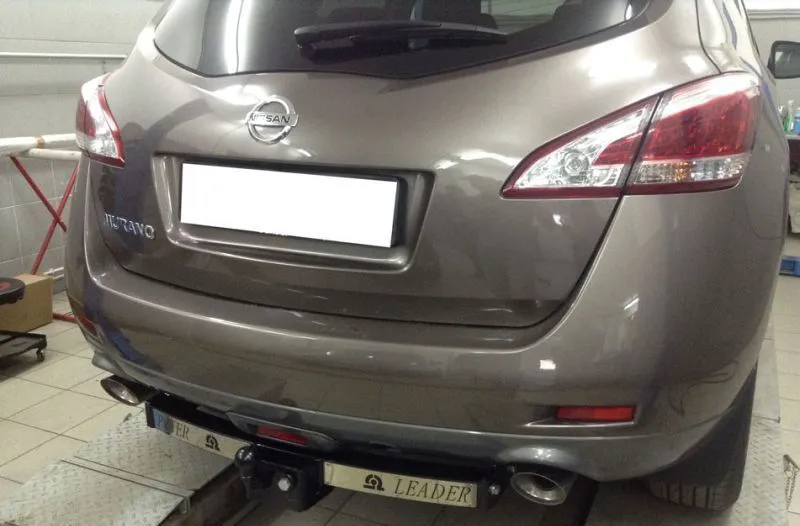 Фиксированный фаркоп Leader Plus для Nissan Murano (2008-2015)