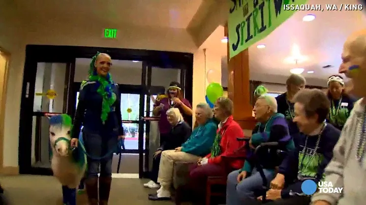 Meet the Seattle Seahawks good luck charm