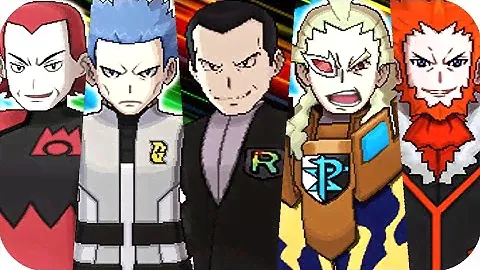Pokemon Ultra Sun & Ultra Moon - All Villainous Team Leaders (1080p60)