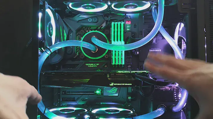 RGB Fan + Код 55 или CC ( ошибка системы ) + Водяное охлаждение установка ( гайд установки )