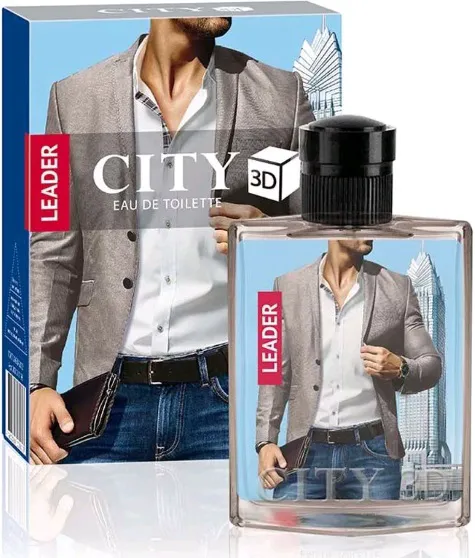 City 3D Туалетная вода мужская Leader 90мл