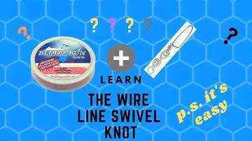 Wire Line to Swivel Knot / Fundamental Fishing Series....