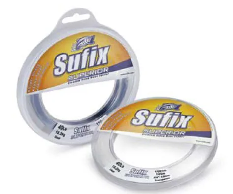Леска SUFIX Superior Leader Clear 100м 1.2мм 68кг-0