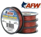 Поводковый материал AFW Bleeding 1x7 Stainless Steel Leader Wire Red (20кг 9.2м C045RED-0)