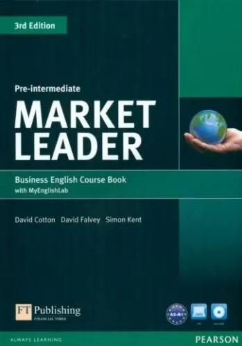 Cotton, Falvey, Kent: Market Leader. Pre-Intermediate. Coursebook + DVD + MyEnglishLab