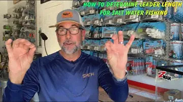 How To Determine Leader Length For Salt Water Fishing - Flats Class YouTube