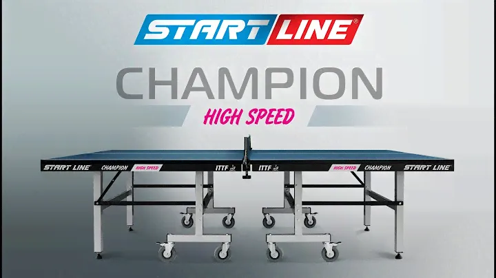 Теннисный стол Champion High Speed - высокоскоростной профессиональный стол для настольного тенниса!