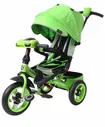 Велосипед Moby Kids Leader 360° 12x10 Air Car зеленый