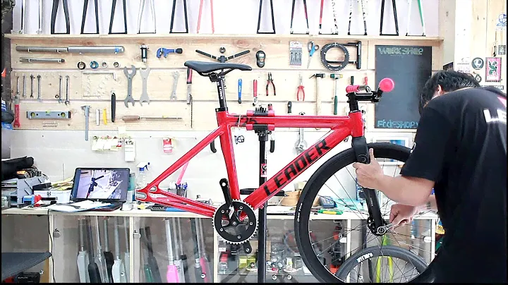 Leader Bikes | Classic 725 Red | DAN Fixed Gear
