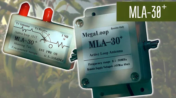MLA-30+ Активная рамочная магнитная антенна с AliExpress.