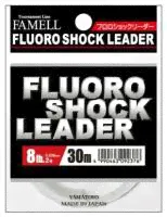 Леска флюорокарбоновая Yamatoyo <strong>FLUORO</strong> <strong>SHOCK</strong> <strong>LEADER</strong> 3012LB 30 м 0285 мм прозрачный 6 кг